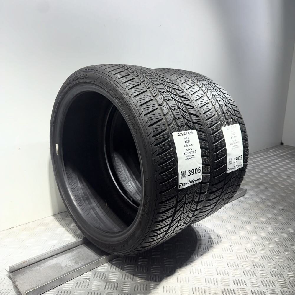 Gomme Usate 225 40 R18 92V Sava Eskimo HP 2 86% Invernali - immagine 5