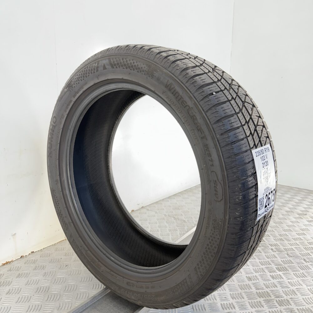 Gomma Usata 235 50 R19 103V Kumho Wintercraft WS71 Invernale - immagine 5