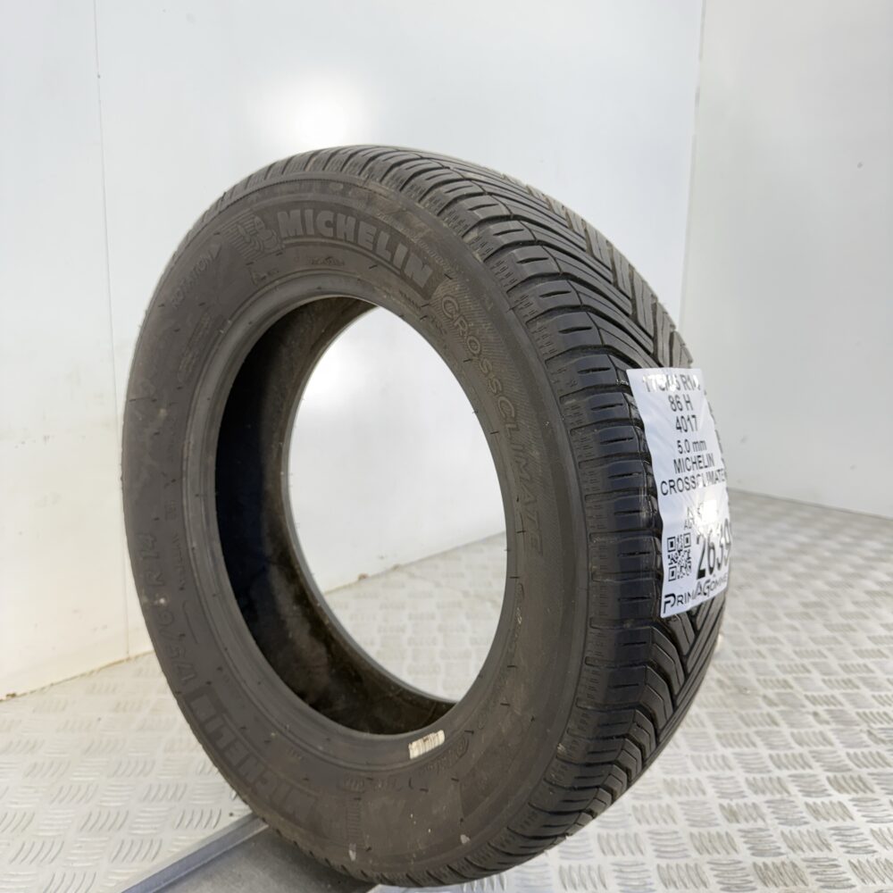 Gomma Usata 175 65 R14 86H Michelin CrossClimate 71% 4 Stagioni - immagine 5