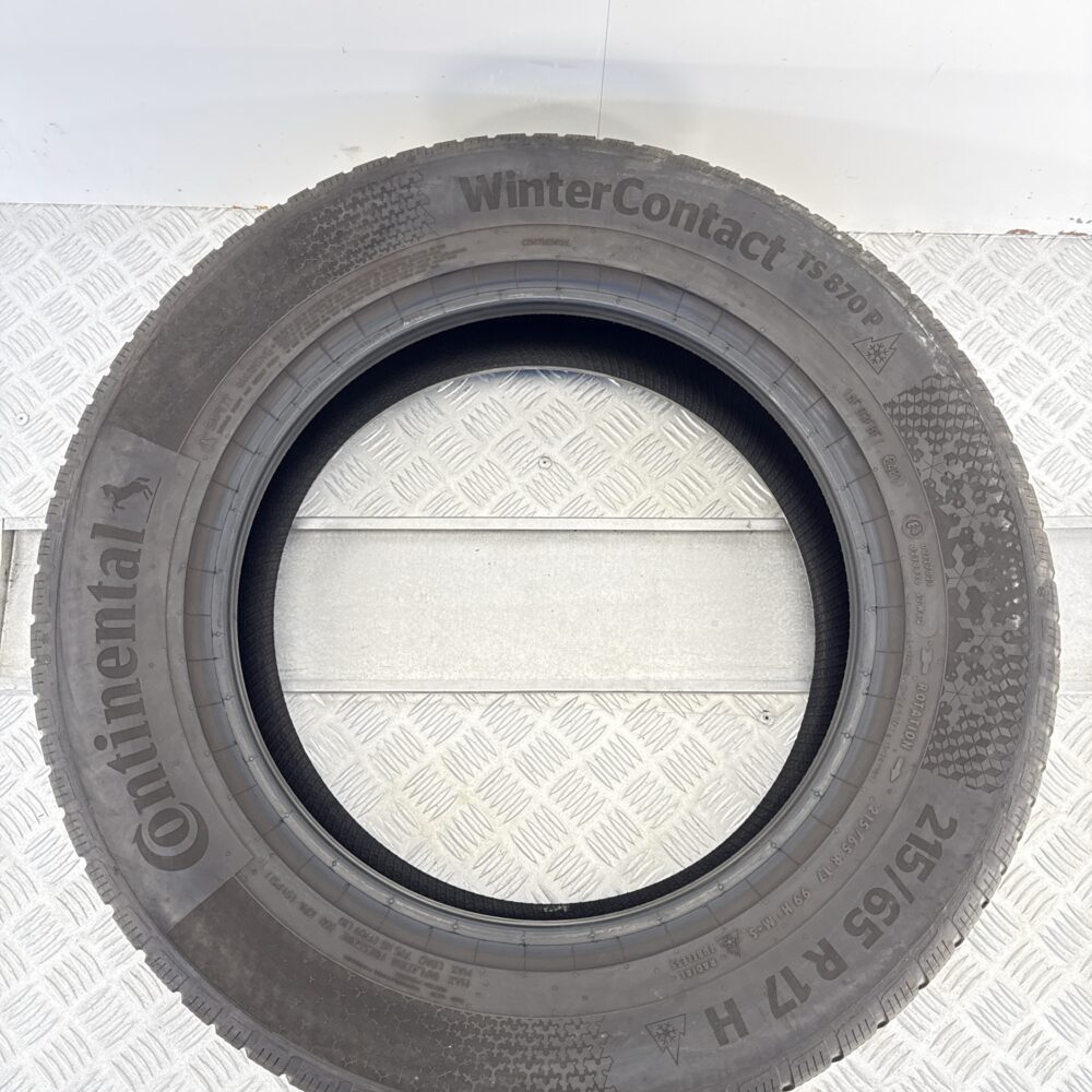 Gomma Usata 215 65 R17 99H Continental WinterContact TS870P Invernale - immagine 6