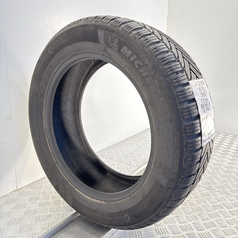Gomma Usata 205 55 R16 91H Michelin Alpin 6 98% Invernale - immagine 5