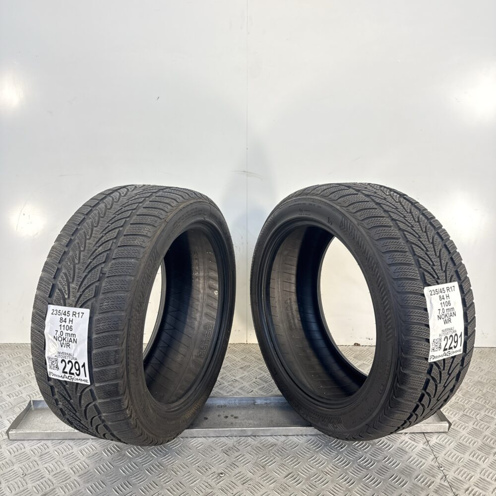Gomme Usate 235 45 R17 94H Nokian WR 98% Invernali - immagine 11
