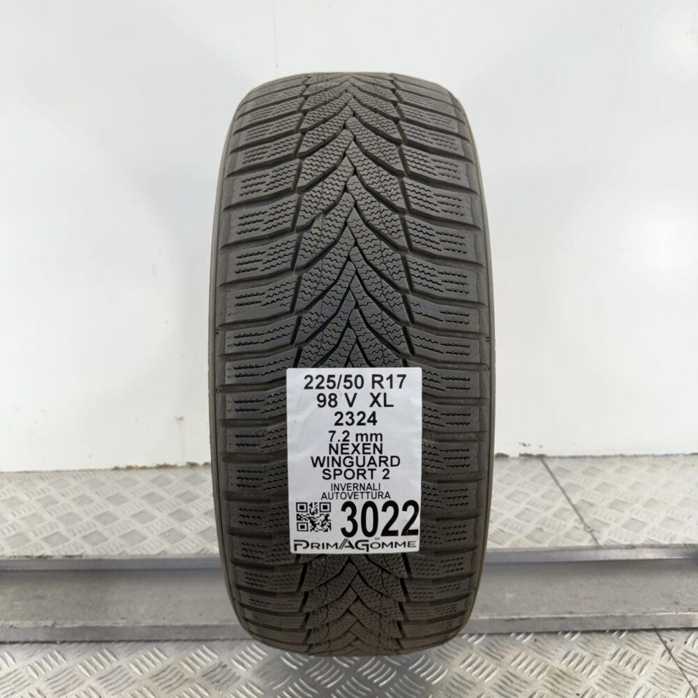 Gomma Usata 225 50 R17 98V XL Nexen Winguard Sport 2 98% Invernale