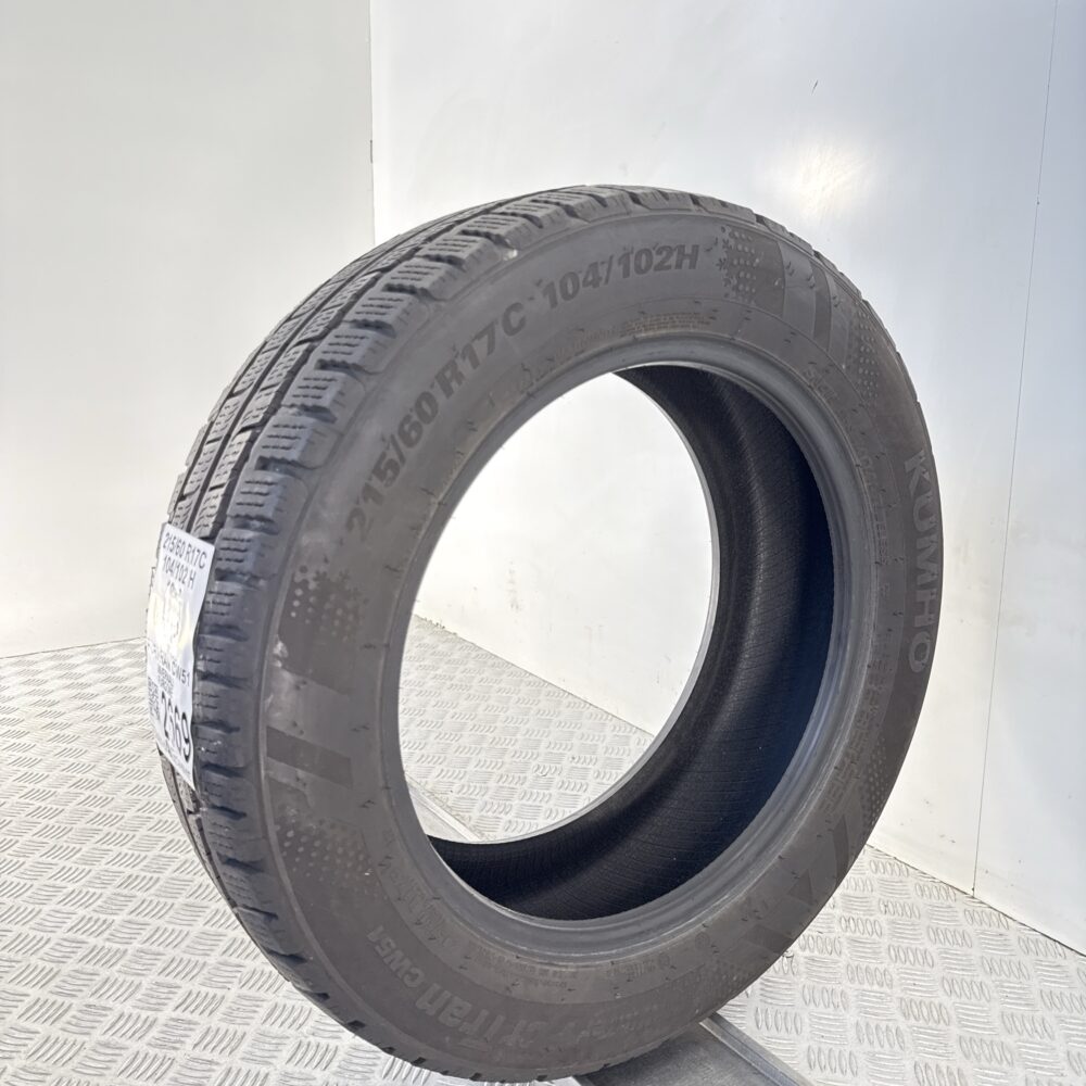 Gomma Usata 215 60 R17C 104/102H Kumho Winter PorTran CW51 79% Invernale - immagine 4