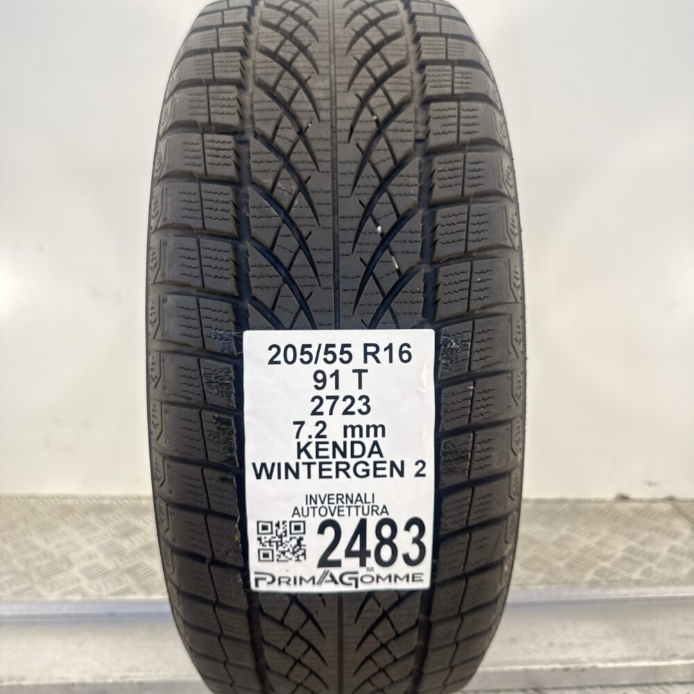 Gomma Usata 205 55 R16 91T Kenda Wintergen 2 98% Invernale