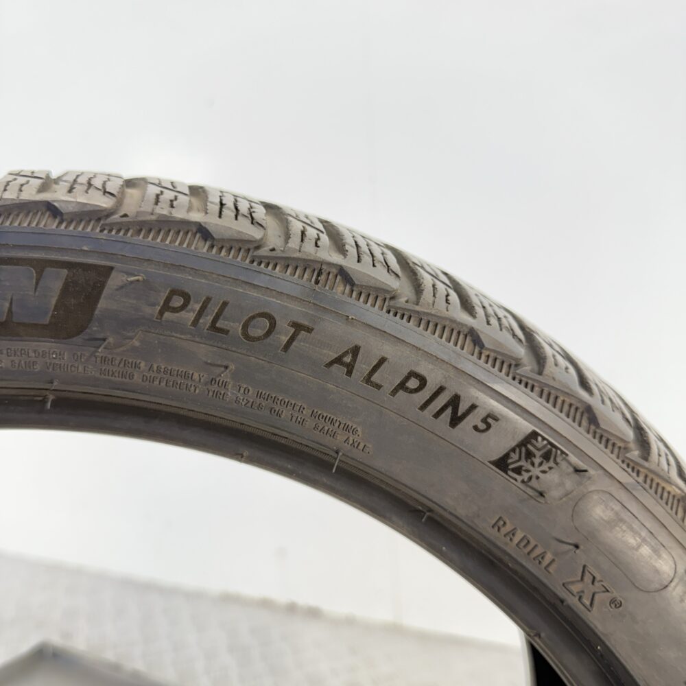 Gomma Usata 225 40 R18 92V XL Michelin Pilot Alpin 5 83% Invernale - immagine 9