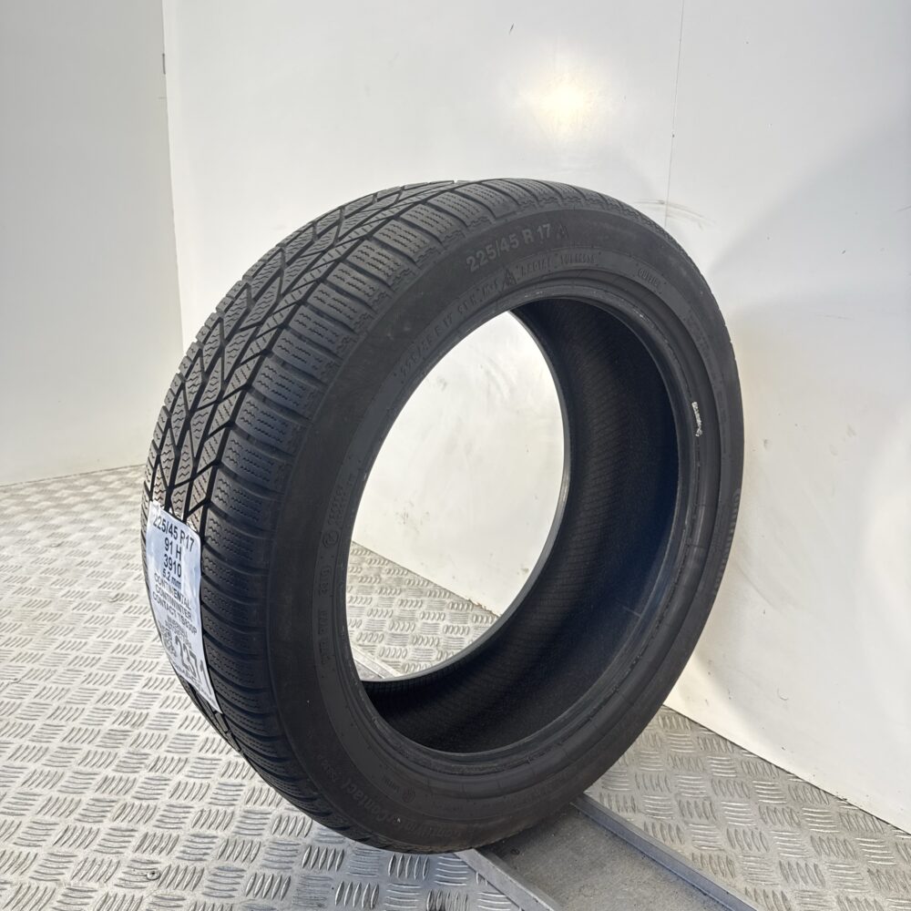 Gomma Usata 225 45 R17 91H Continental ContiWinterContact TS830P 74% Invernale - immagine 4