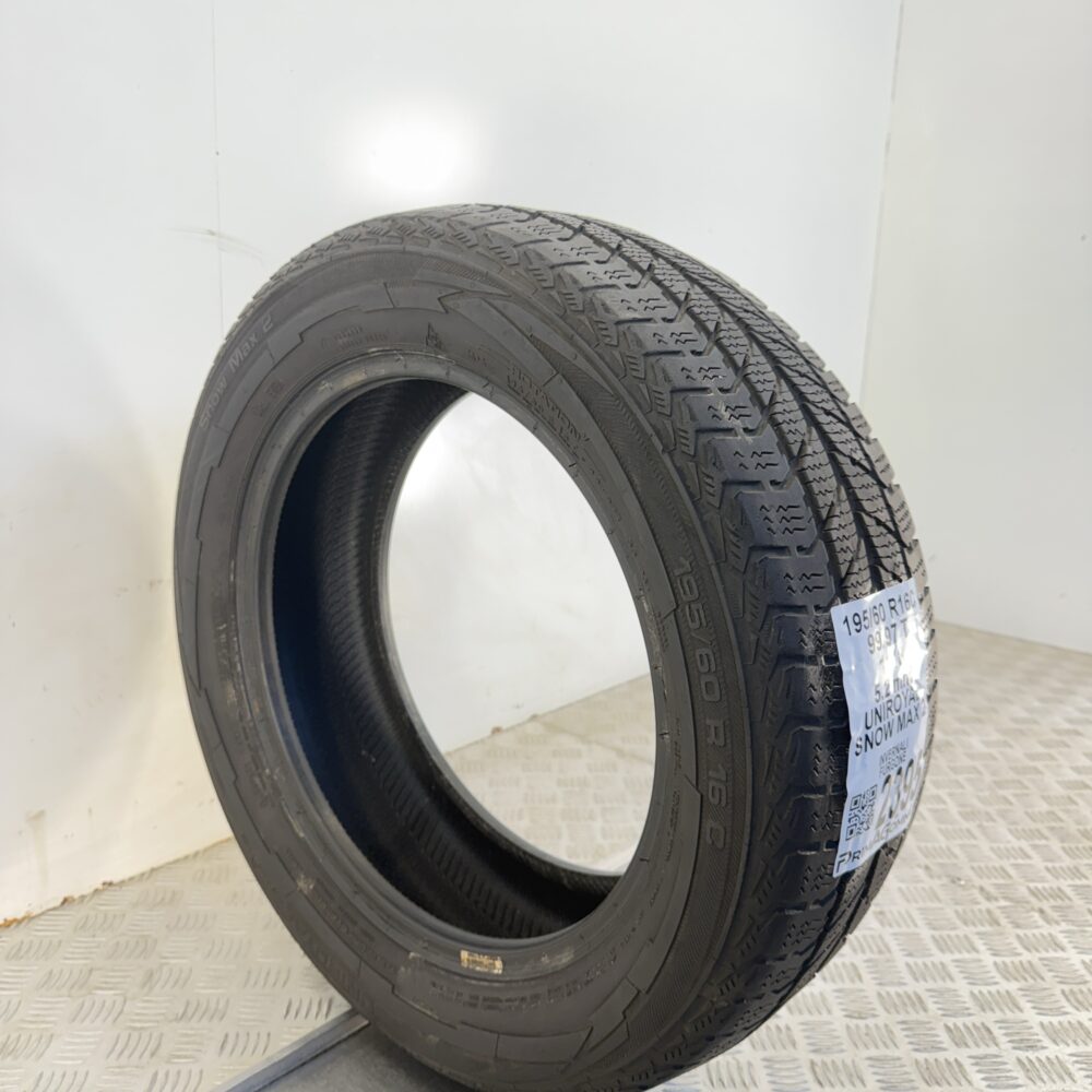 Gomma Usata 195 60 R16C 99/97T Uniroyal Snow Max 2 74% Invernale - immagine 5