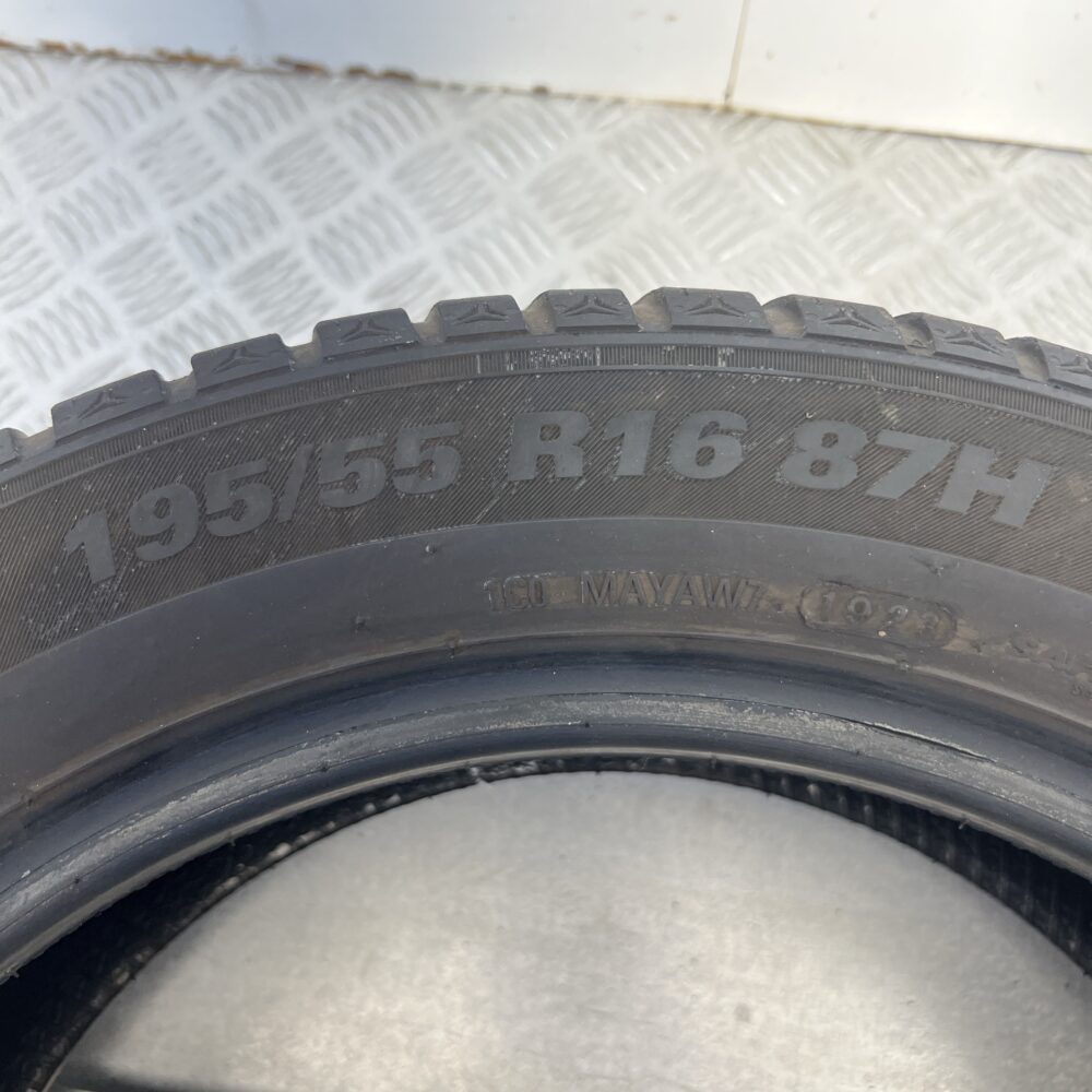 Gomma Usata 195 55 R16 87W Kumho Wintercraft WP52 81% Invernale - immagine 7