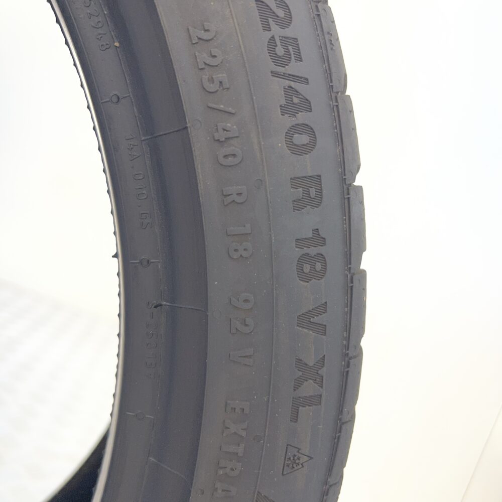 Gomma Usata 225 40 R18 92V XL Continental WinterContact TS850P 81% Invernale - immagine 6