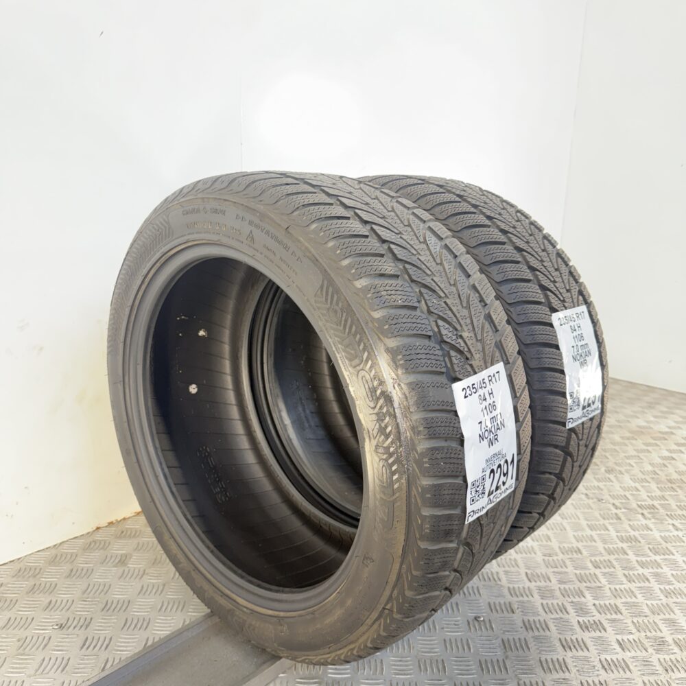 Gomme Usate 235 45 R17 94H Nokian WR 98% Invernali - immagine 9