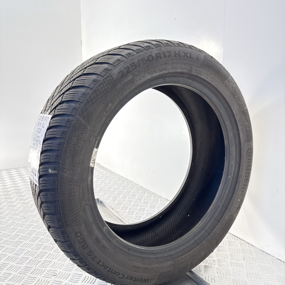 Gomma Usata 225 50 R17 98H XL Continental Winter Contact TS860 89% Invernale - immagine 4