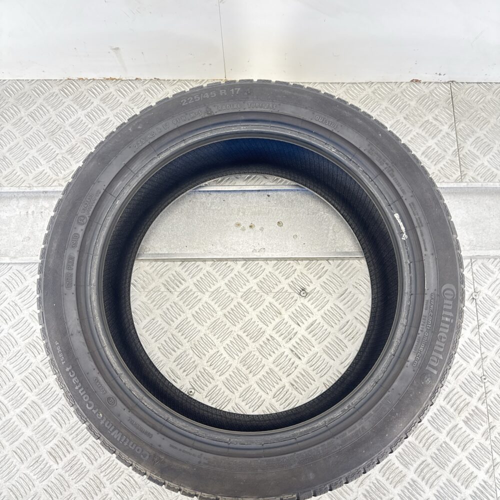 Gomma Usata 225 45 R17 91H Continental ContiWinterContact TS830P 74% Invernale - immagine 6