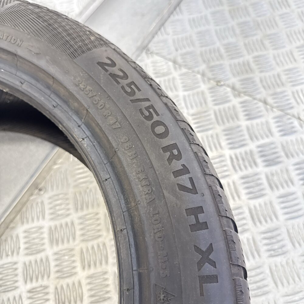 Gomma Usata 225 50 R17 98H XL Continental Winter Contact TS860 89% Invernale - immagine 7