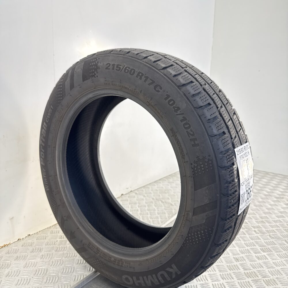 Gomma Usata 215 60 R17C 104/102H Kumho Winter PorTran CW51 79% Invernale - immagine 5