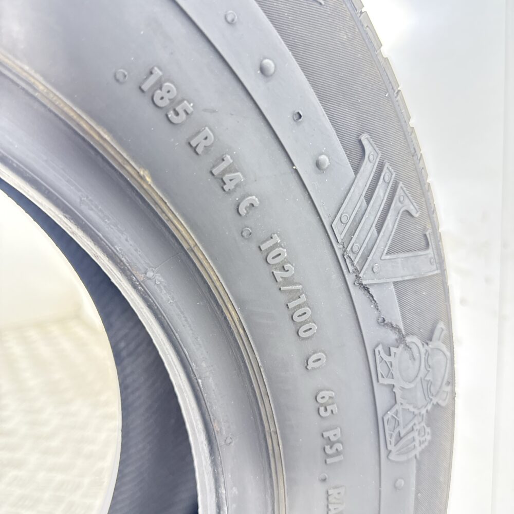 Gomma Usata 185 80 R14C 102/100Q Viking Transtech 98% Estivo - immagine 6