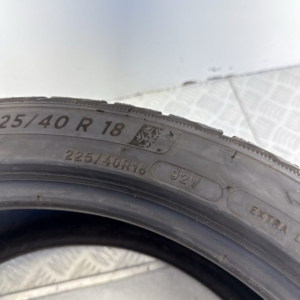 Gomma Usata 225 40 R18 92V XL Michelin Pilot Alpin 5 83% Invernale - immagine 6