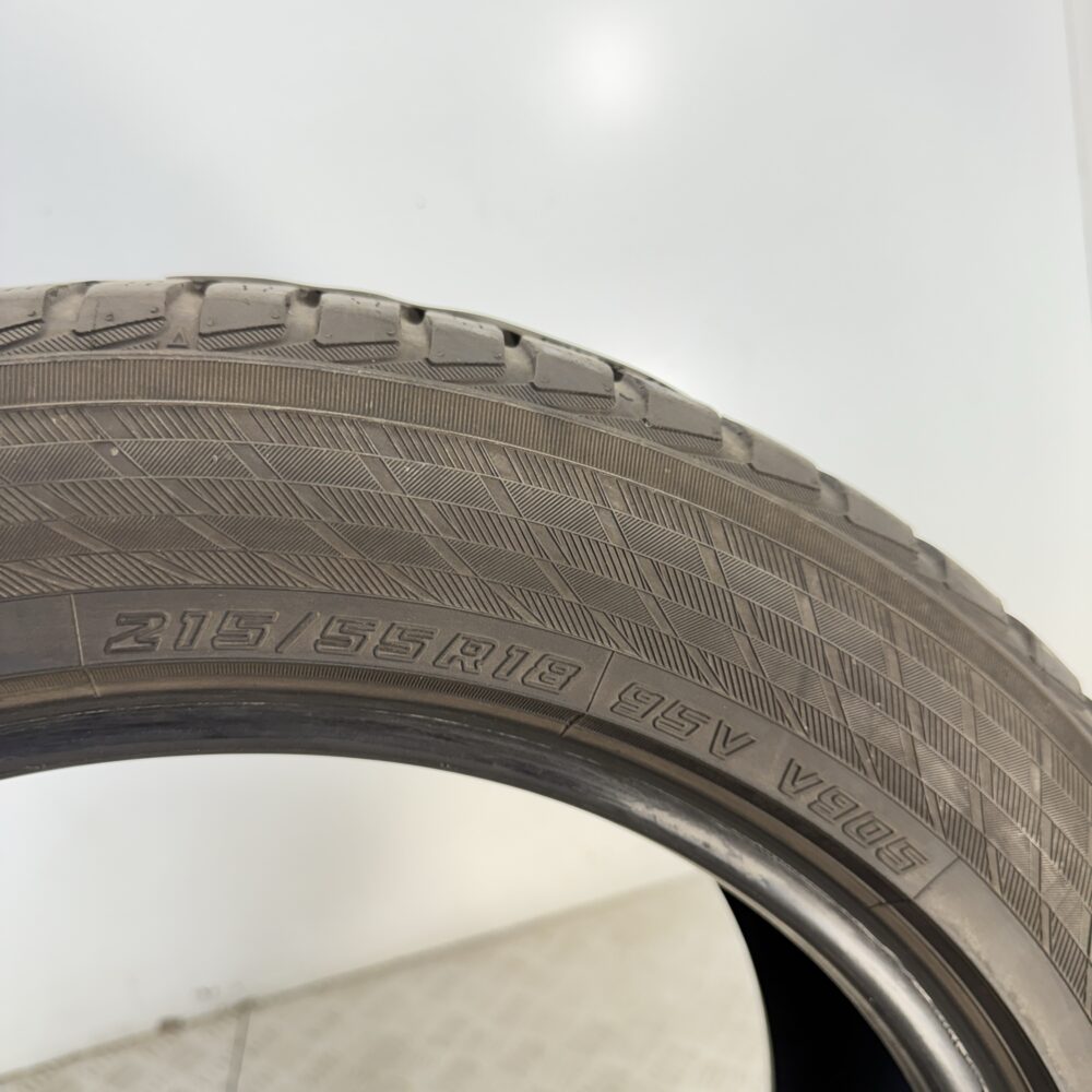 Gomma Usata 215 55 R18 95V Yokohama Bluearth Winter V905 89% Invernale - immagine 8