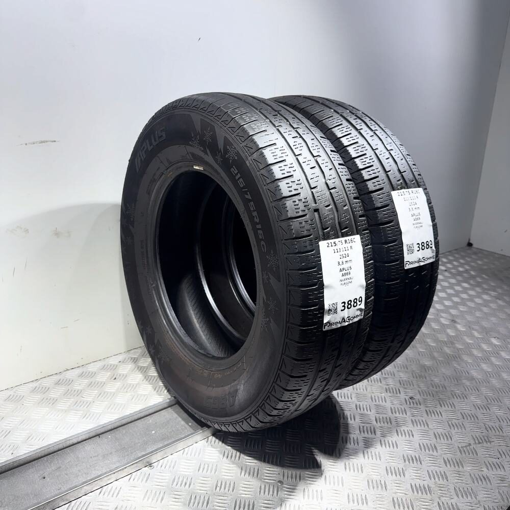 Gomme Usate 215 75 R16C 113/111R Aplus A869 Invernali - immagine 7
