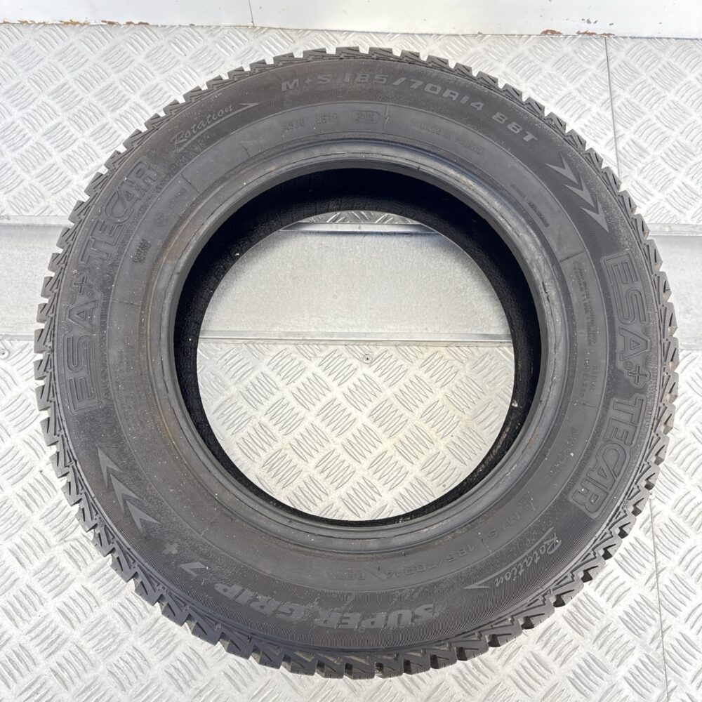 Gomma Usata 185 70 R14 88T Esa Tecar Super Grip 7+ Invernale - immagine 6