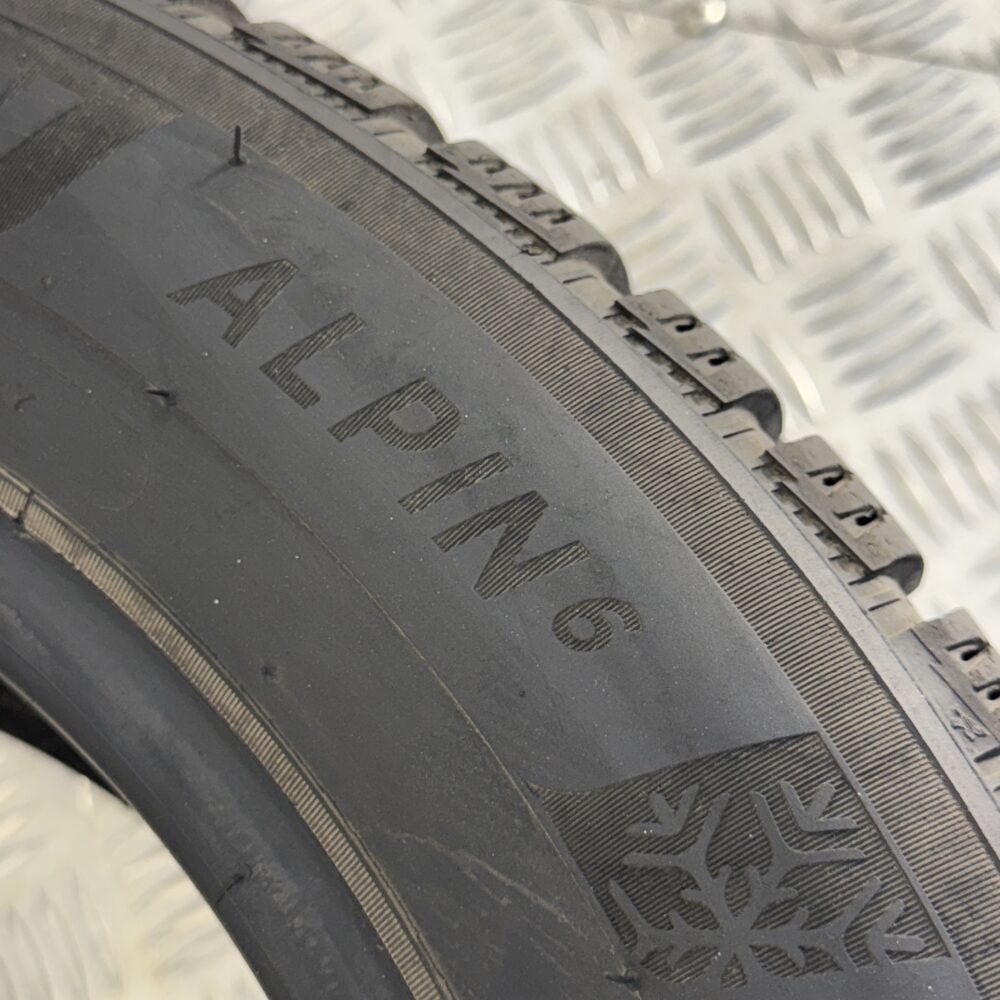 Gomma Usata 205 55 R16 91H Michelin Alpin 6 98% Invernale - immagine 7