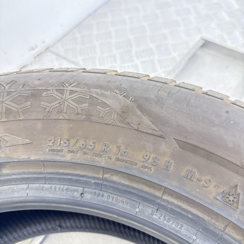 Gomma Usata 215 65 R16 98H Esa Tecar Supergrip Pro Invernale - immagine 9