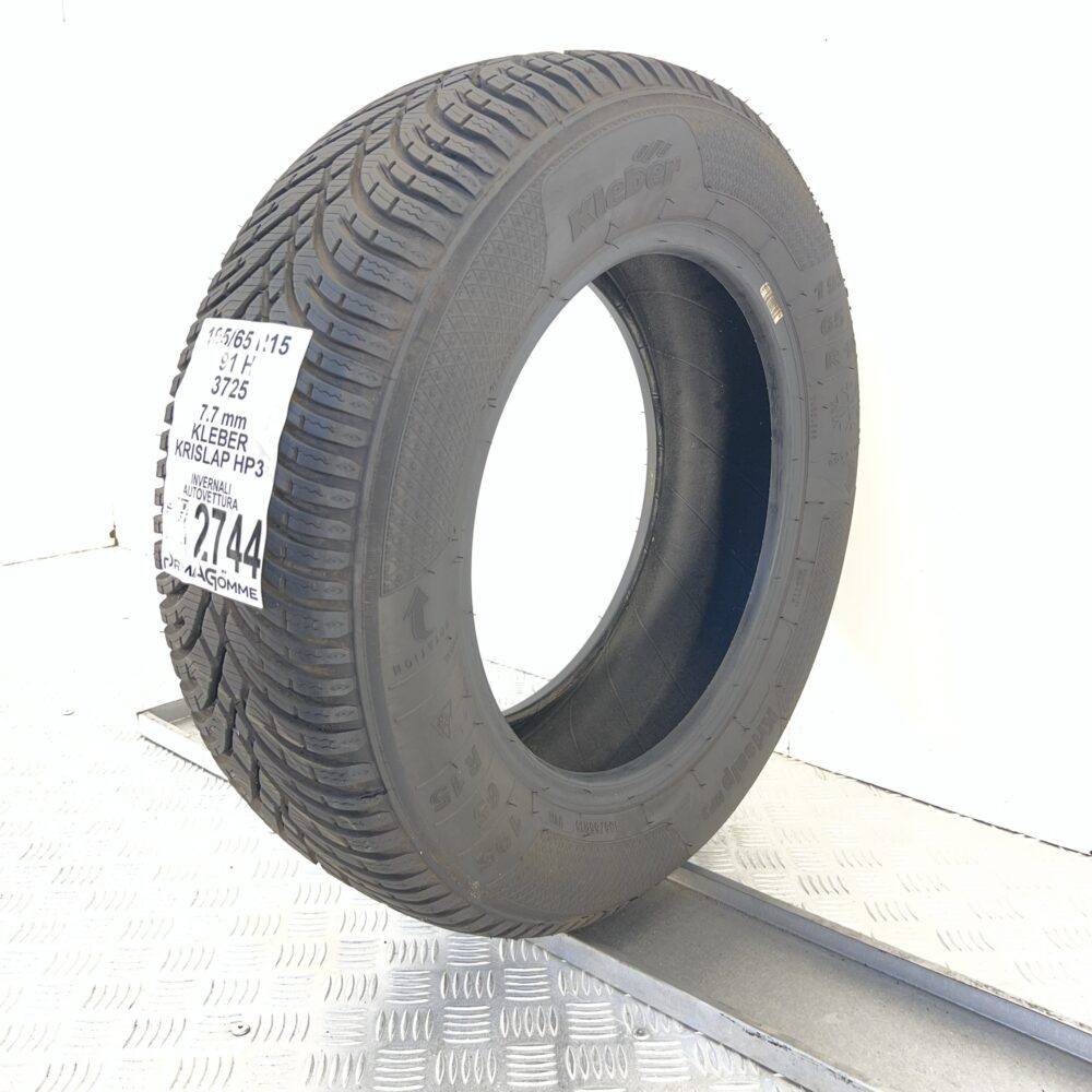Gomma Usata 195 65 R15 91H Kleber Krislap HP3 98% Invernale - immagine 4