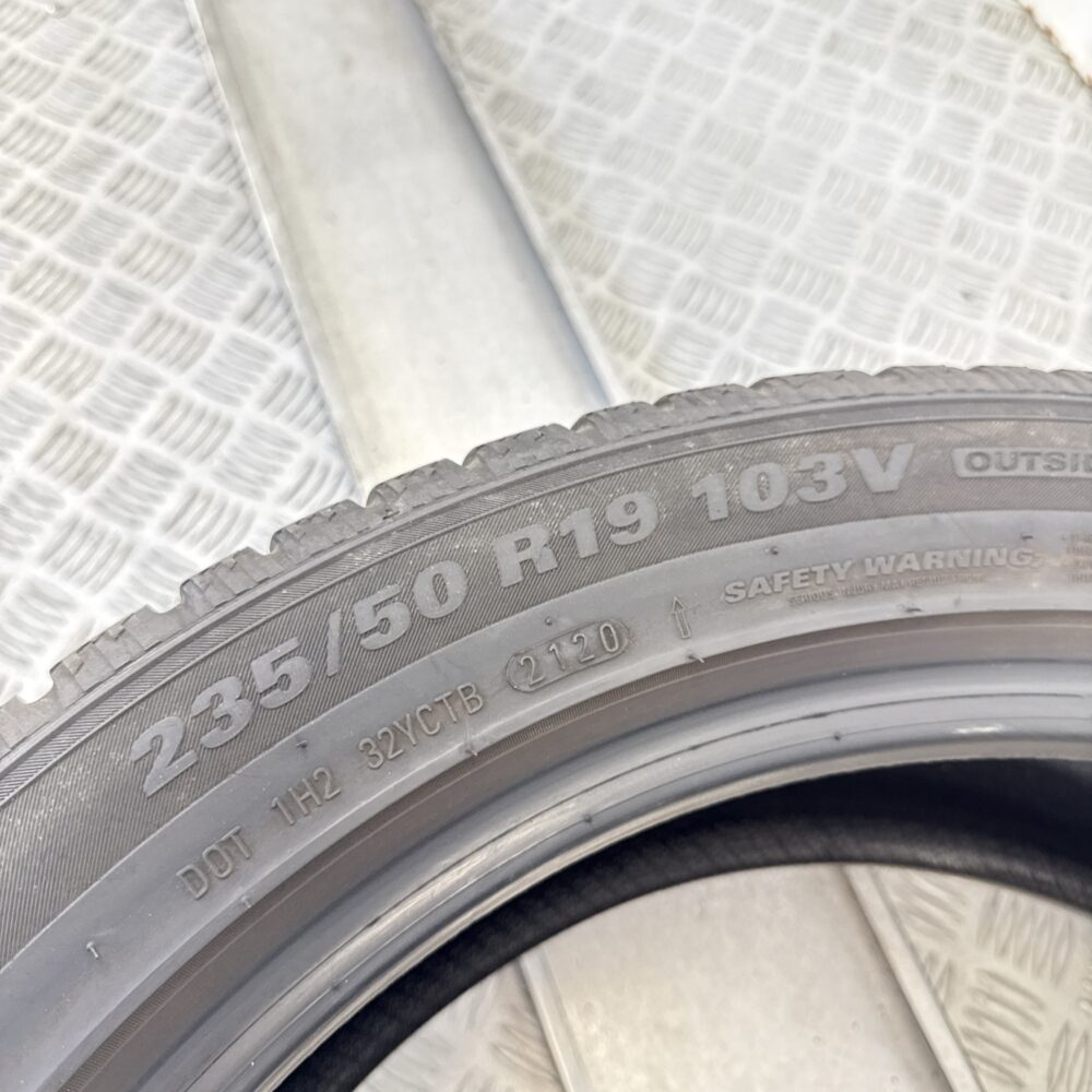 Gomma Usata 235 50 R19 103V Kumho Wintercraft WS71 Invernale - immagine 7