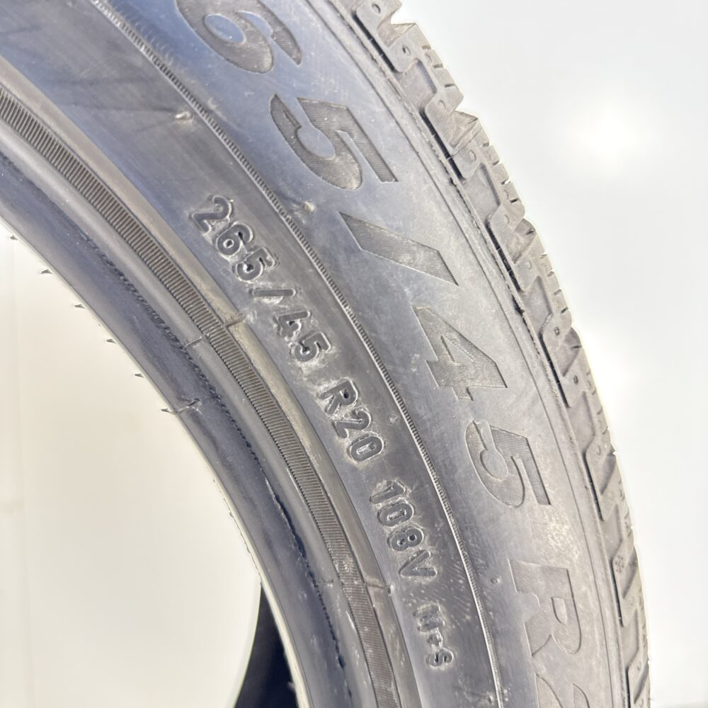 Gomma Usata 265 45 R20 108V XL Pirelli Scorpion Winter 83% Invernale - immagine 4