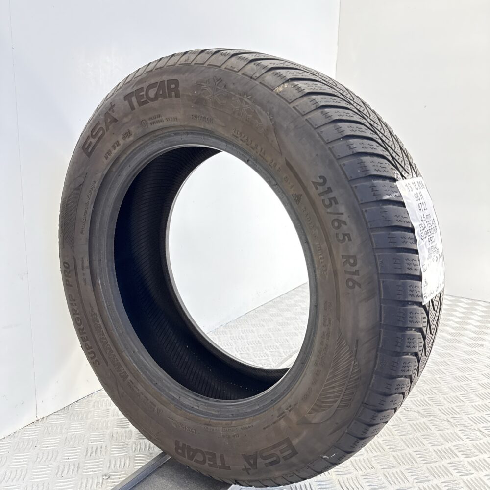 Gomma Usata 215 65 R16 98H Esa Tecar Supergrip Pro Invernale - immagine 5