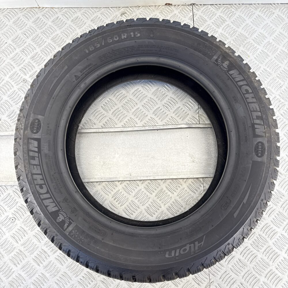 Gomma Usata 185 60 R15 88T XL Michelin Alpin A4 98% Invernale - immagine 6