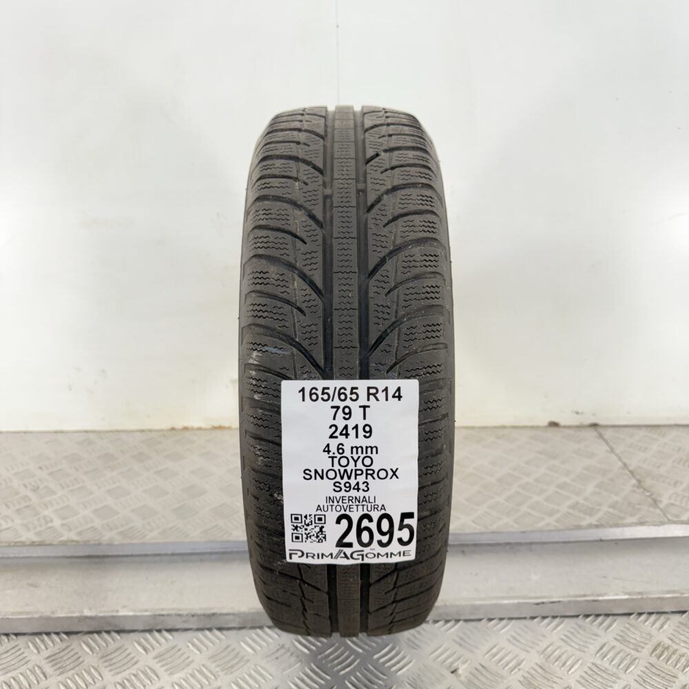 Gomma Usata 165 65 R14 79T Toyo Snowprox S943 Invernale