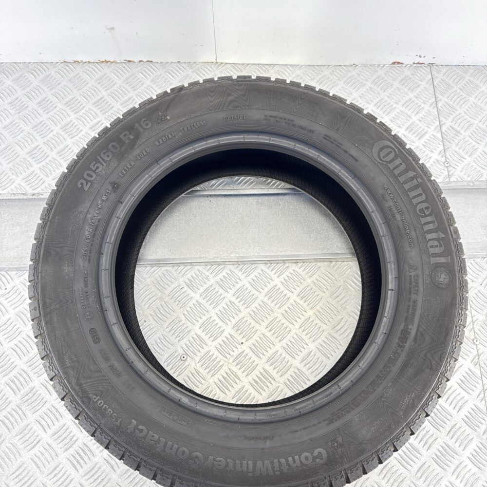 Gomma Usata 205 60 R16 96H XL Continental ContiWinterContact TS830P Invernale - immagine 6