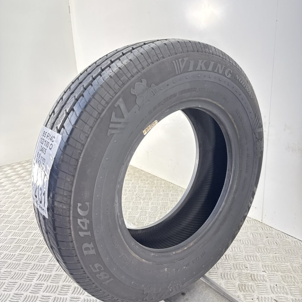 Gomma Usata 185 80 R14C 102/100Q Viking Transtech 98% Estivo - immagine 5