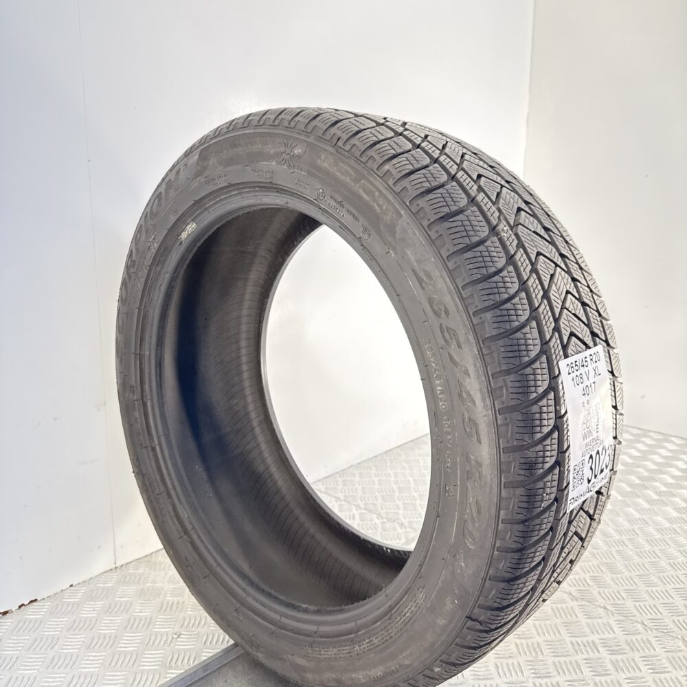 Gomma Usata 265 45 R20 108V XL Pirelli Scorpion Winter 83% Invernale - immagine 6