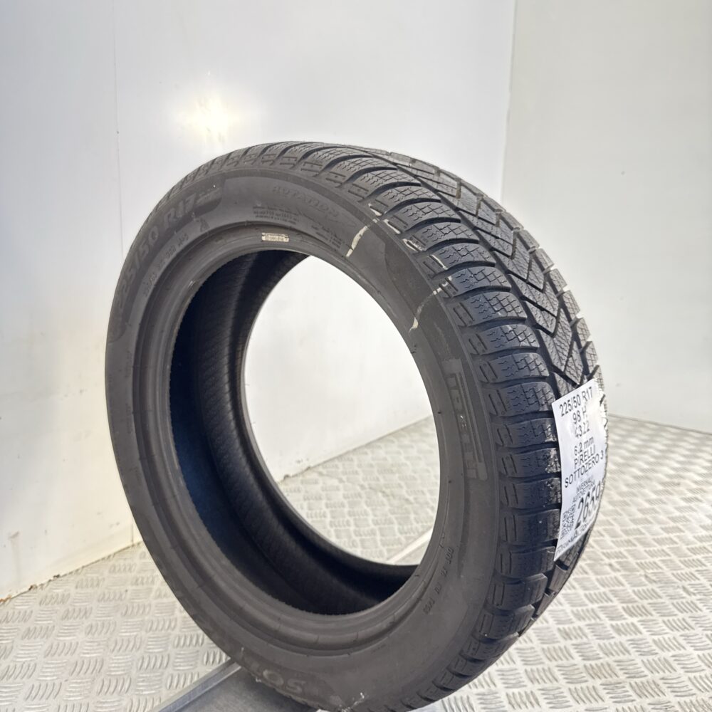 Gomma Usata 225 50 R17 98H Pirelli Sottozero 3 89% Invernale - immagine 5