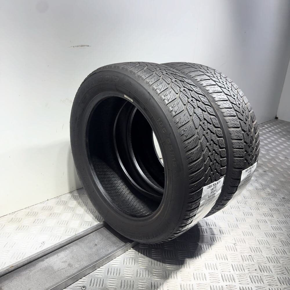 Gomme Usate 185 55 R15 82T Dunlop Winter Response 2 Invernali - immagine 7