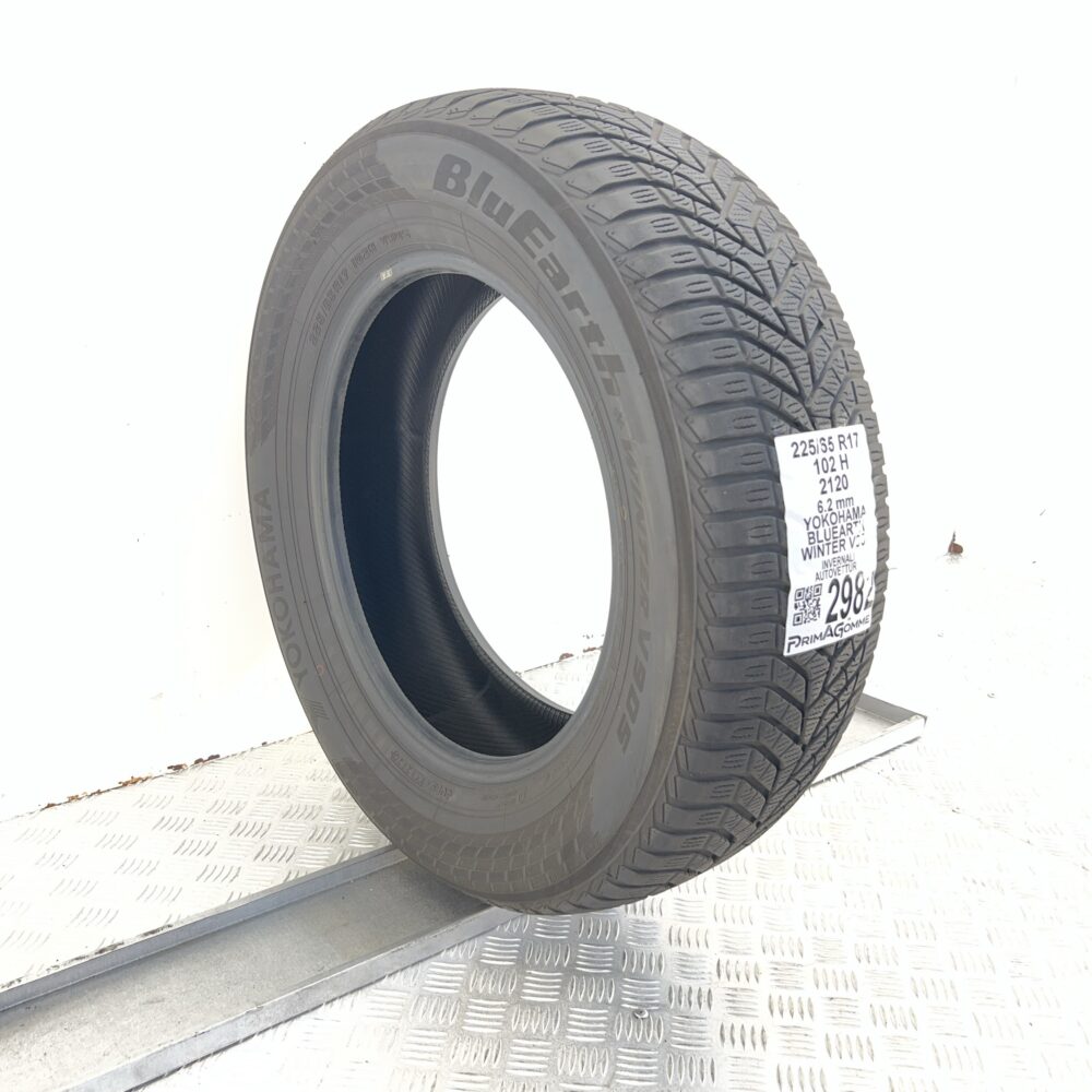 Gomma Usata 225 65 R17 102H Yokohama Bluearth Winter V905 89% Invernale - immagine 5