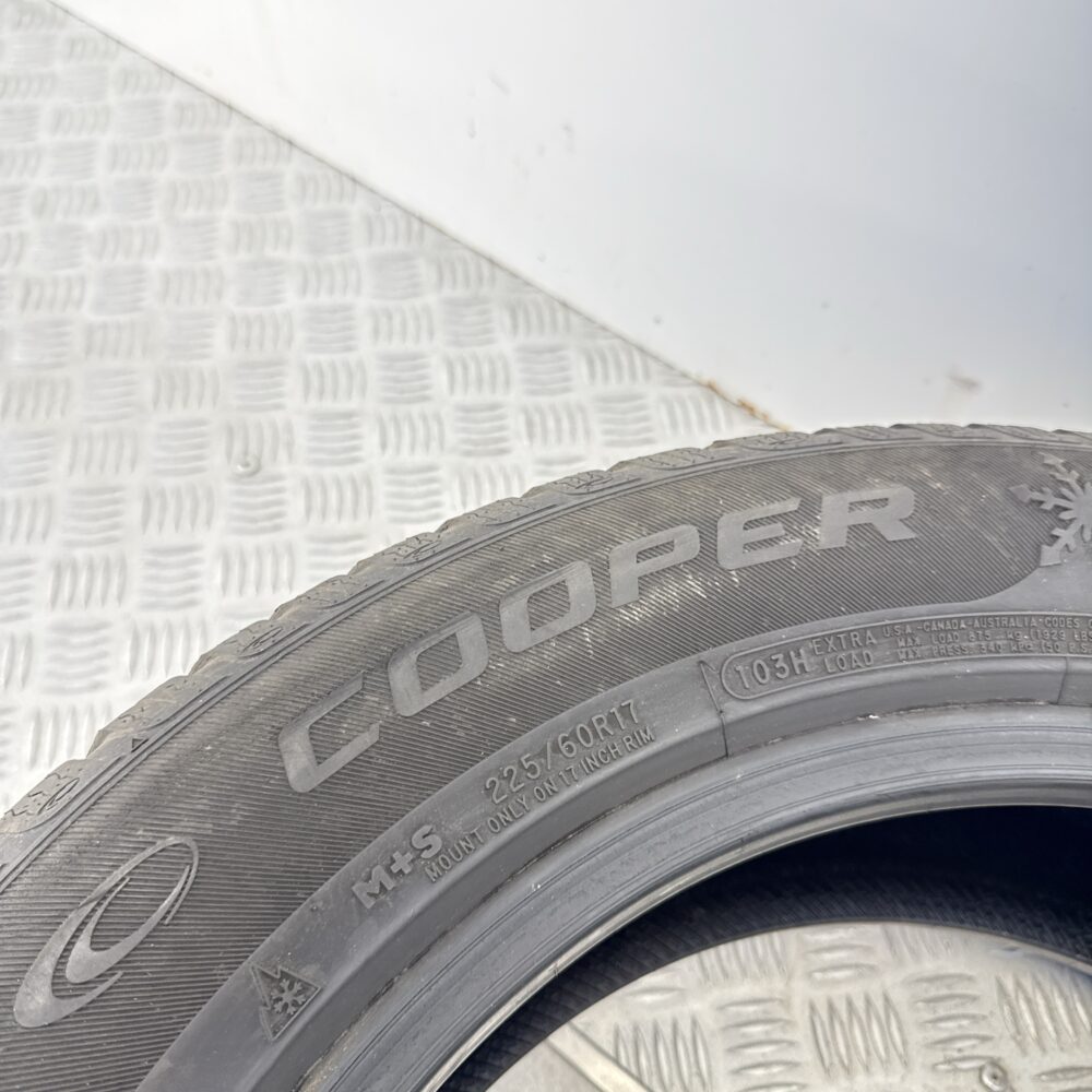 Gomma Usata 225 60 R17 103H XL Cooper Discoverer Winter Invernale - immagine 9
