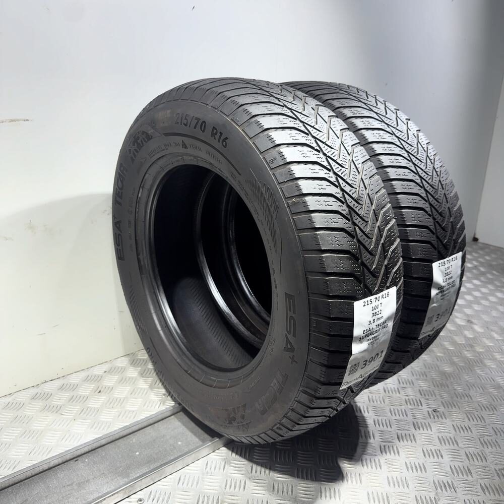 Gomme Usate 215 70 R16 100T Esa+ Tecar Supergrip Pro Invernali - immagine 5