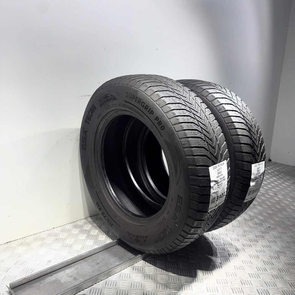 Gomme Usate 215 70 R16 100T Esa+ Tecar Supergrip Pro Invernali - immagine 7