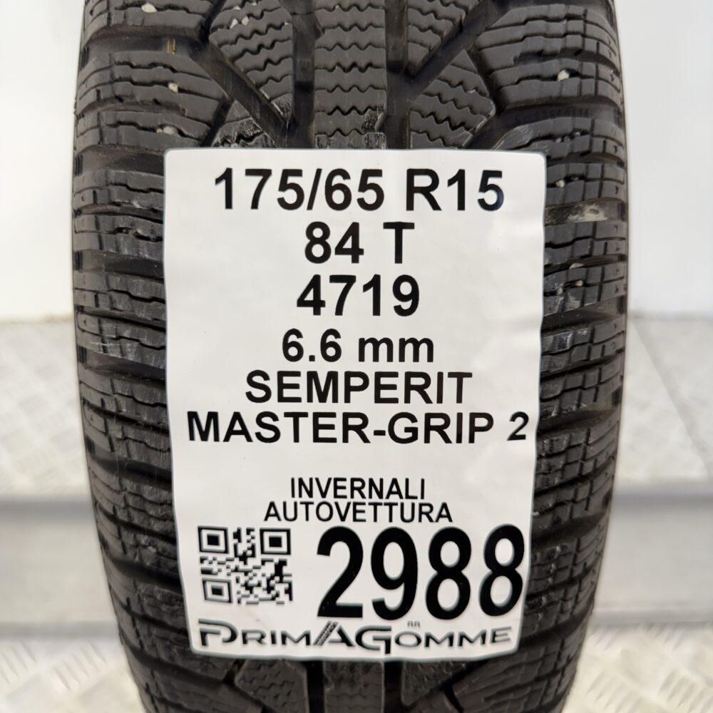 Gomma Usata 175 65 R15 84T Semperit Master-Grip 2 94% Invernale - immagine 3