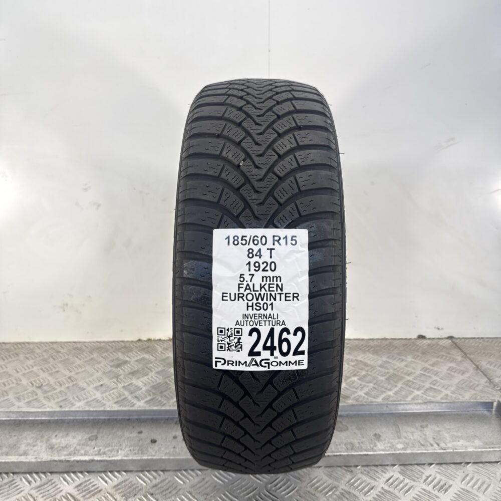 Gomma Usata 185 60 R15 84T Falken Eurowinter HS01 81% Invernale