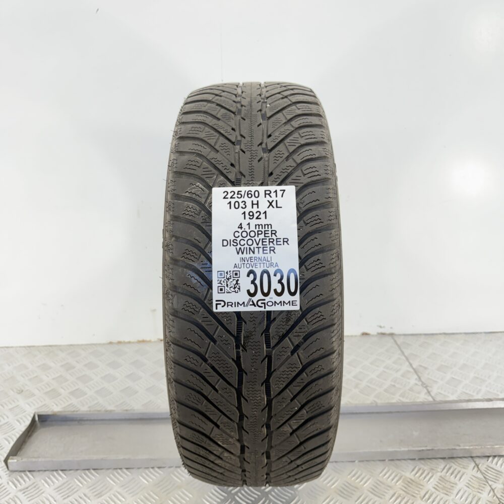 Gomma Usata 225 60 R17 103H XL Cooper Discoverer Winter Invernale