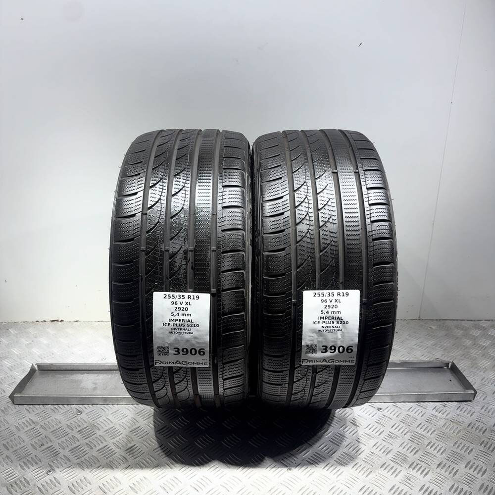 Gomme Usate 255 35 R19 96V XL Imperial Ice-Plus S210 77% Invernali