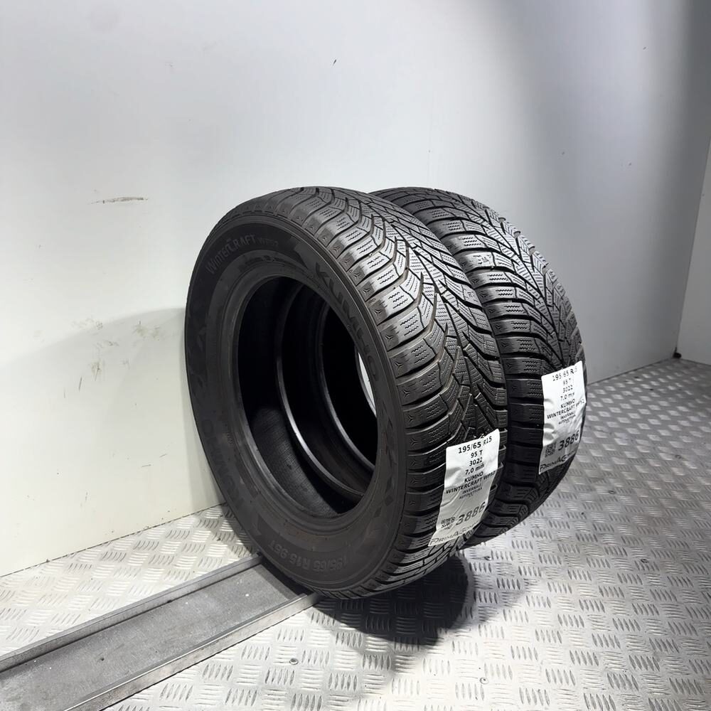 Gomme Usate 195 65 R15 95T Kumho Wintercraft WP52 98% Invernali - immagine 14