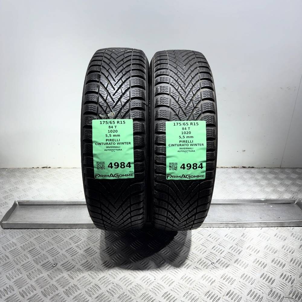 Gomme Usate 175 65 R15 84T Pirelli Cinturato Winter 79% Invernali