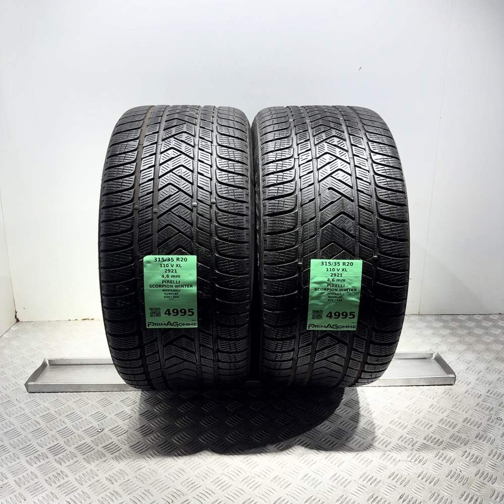 Gomme Usate 315 35 R20 110V XL Pirelli Scorpion Winter RunFlat Invernali