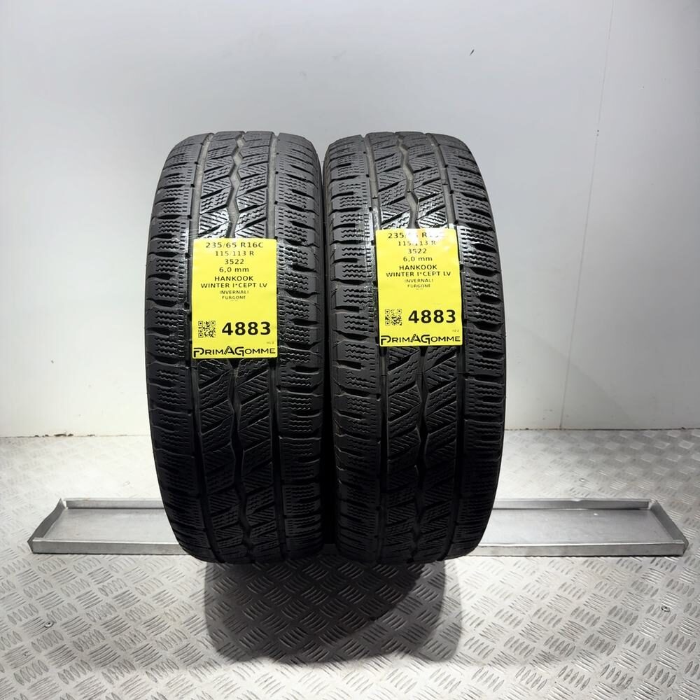 Gomme Usate 235 65 R16C 115/113R Hankook Winter I*Cept LV 86% Invernali
