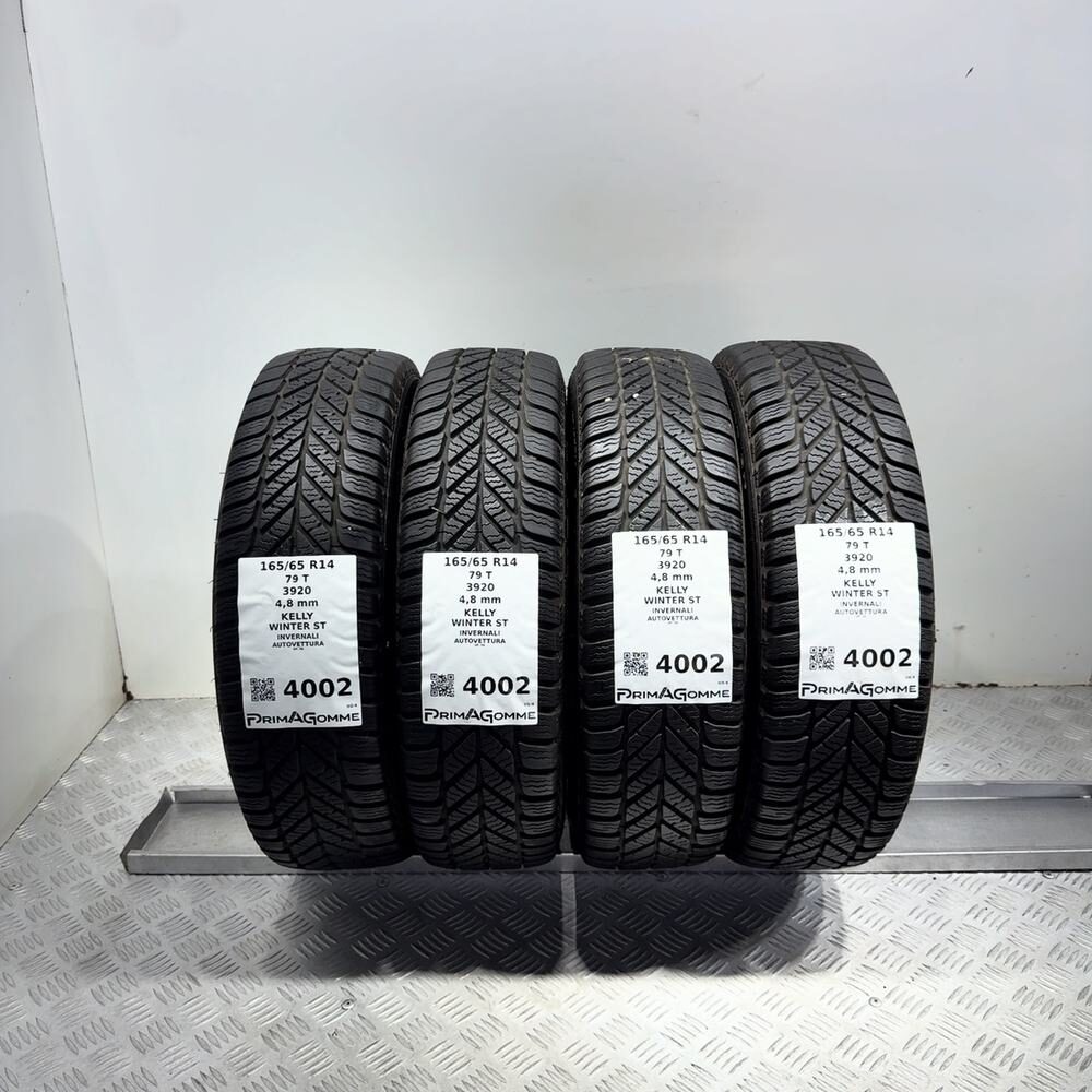 Gomme Usate 165 65 R14 79T Kelly Winter ST Invernali